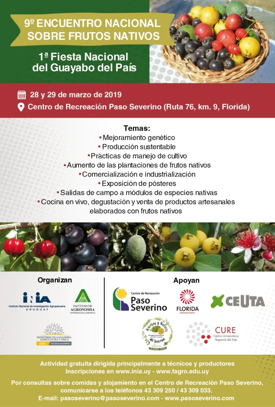 9no encuentro nacional sobre frutos nativos