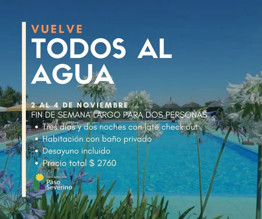 Vuelve Todos al agua